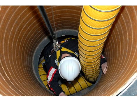 Treinamento de Trabalho em Espaço Confinado na Zona Sul